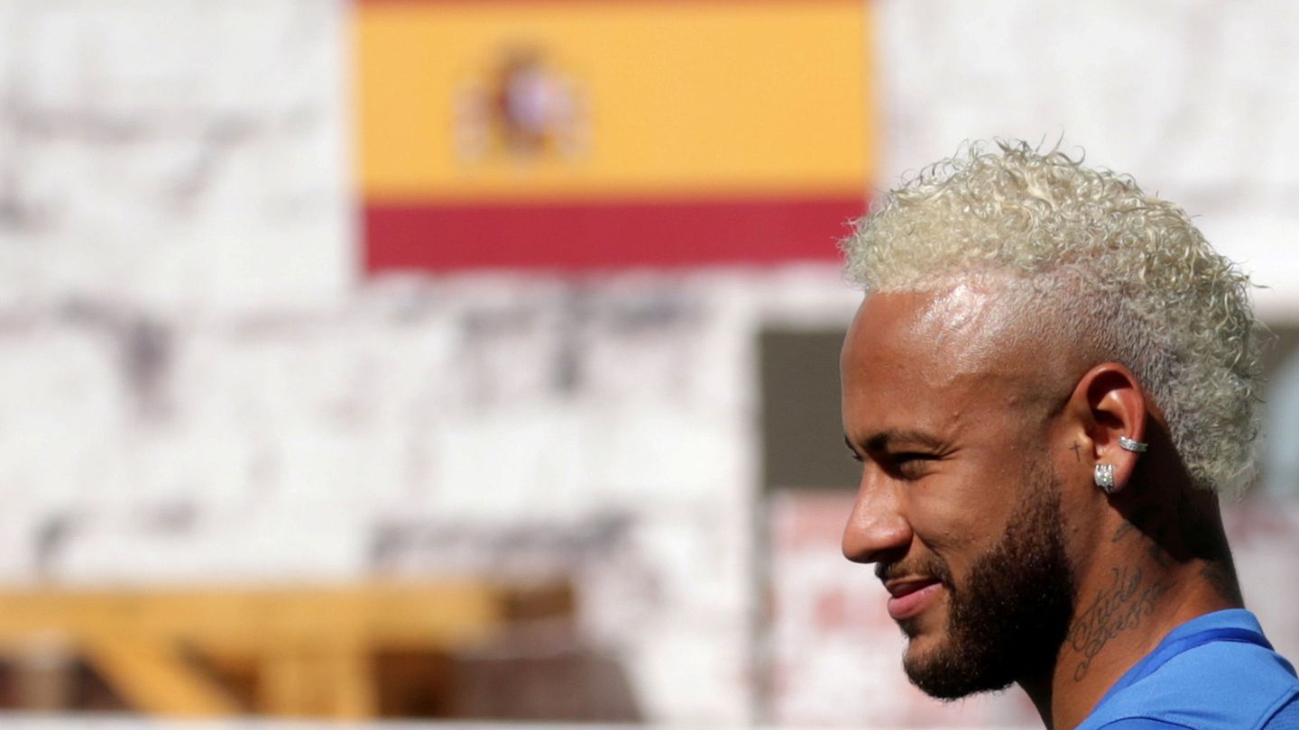 Neymar en Brasil, este verano. (Reuters)