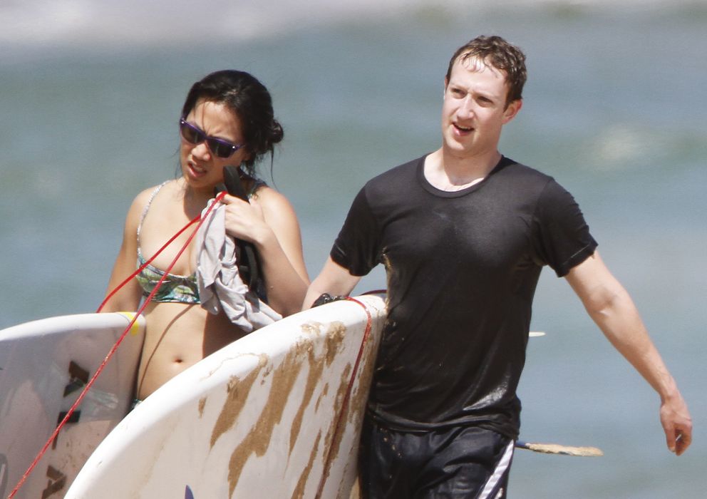 Foto: Mark Zuckerberg  y su mujer Priscilla Chan el pasado mes de abril. (I.C.)