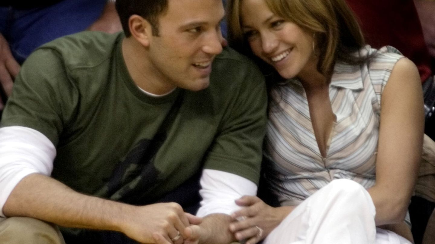 Ben Affleck y Jennifer Lopez, en una imagen de 2003. (Cortesía)