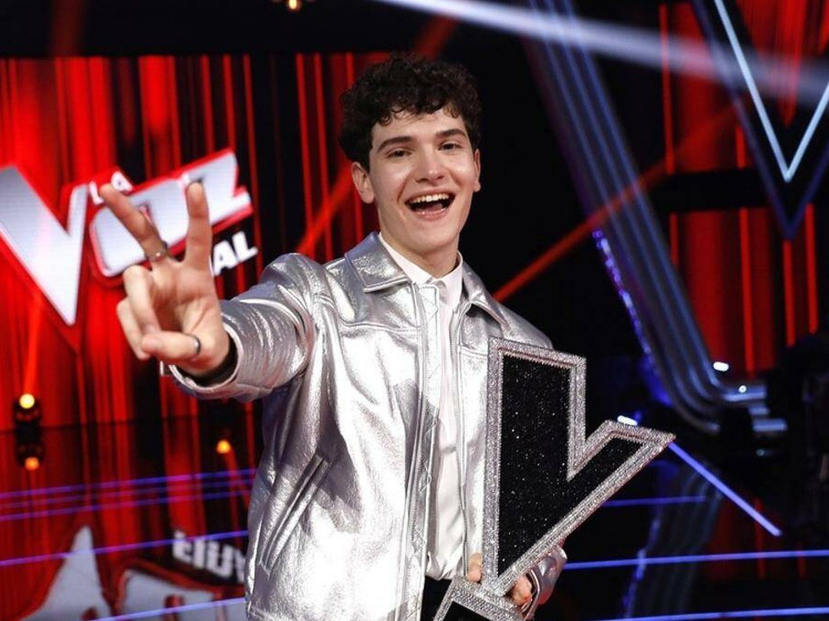 Foto: Javier Crespo, ganador de 'La voz'. (Atresmedia Televisión)