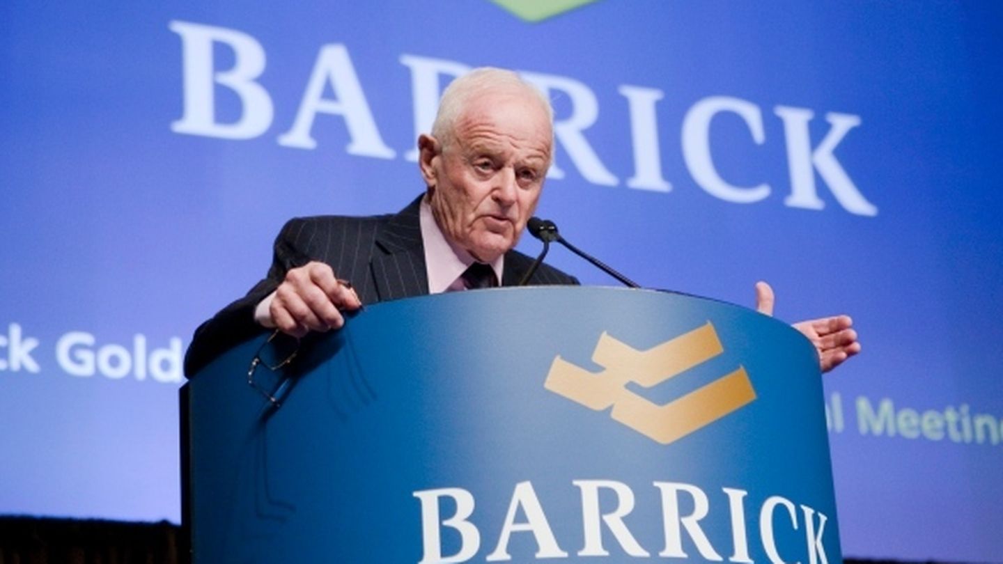 Peter Munk, fundador y presidente del consejo de administración de Barrick. (Reuters)