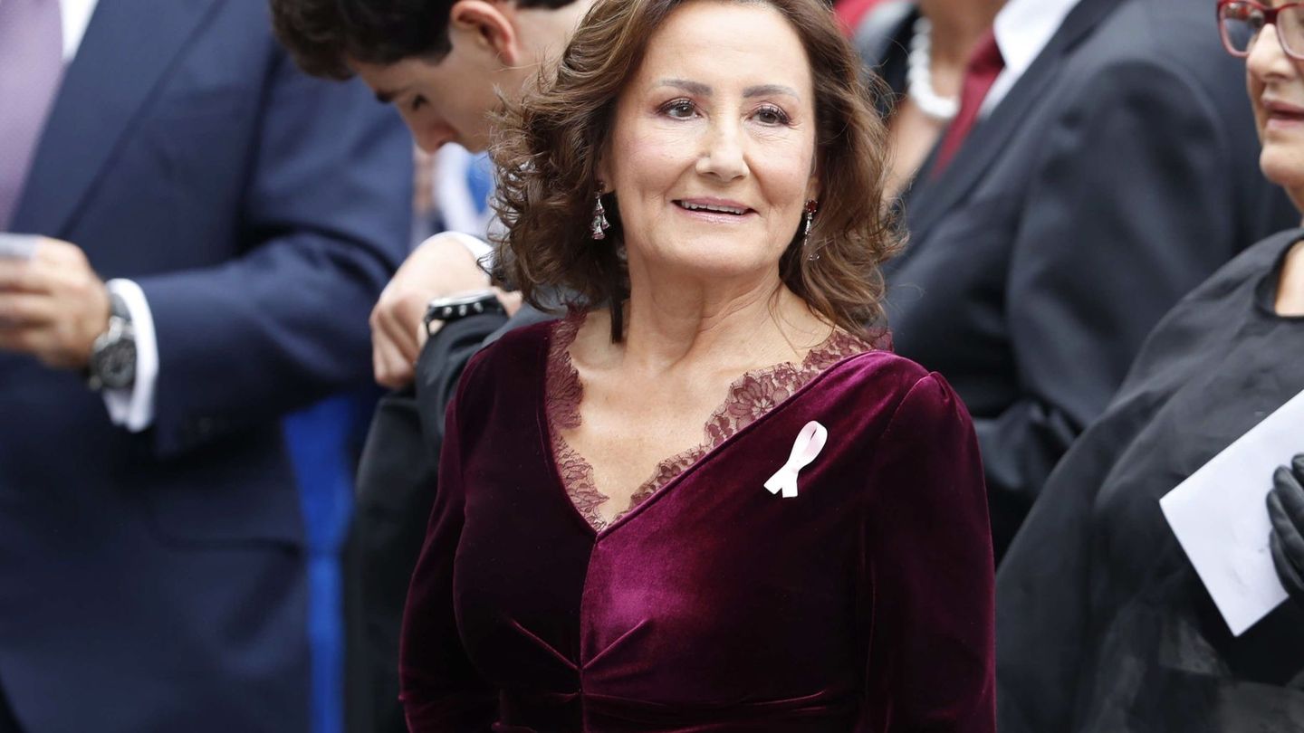 Paloma Rocasolano, en los Premios Princesa de Asturias. (EFE)