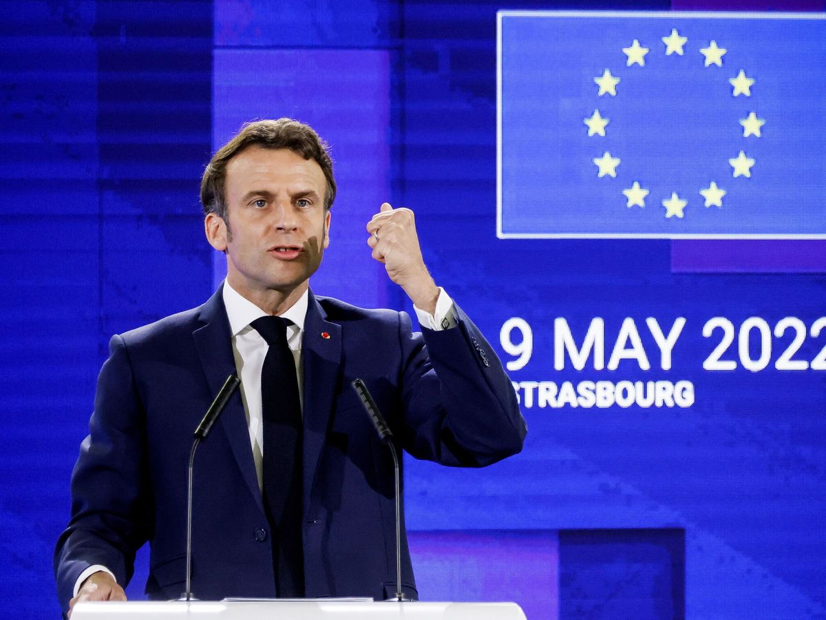 Foto: Emmanuel Macron. (EFE/RONALD WITTEK)