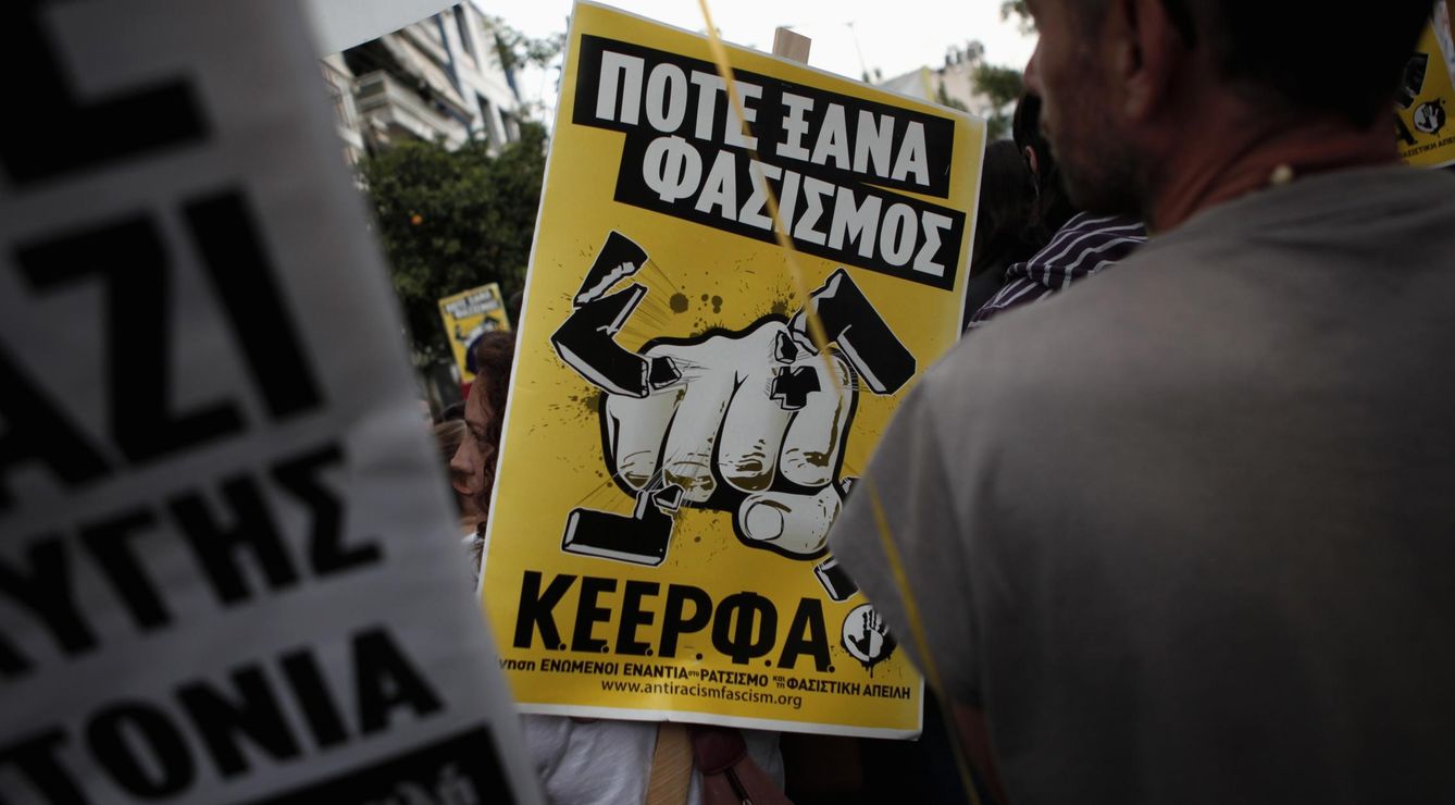 Manifestación en el primer aniversario del asesinato de Pavlos Fyssas (Reuters)