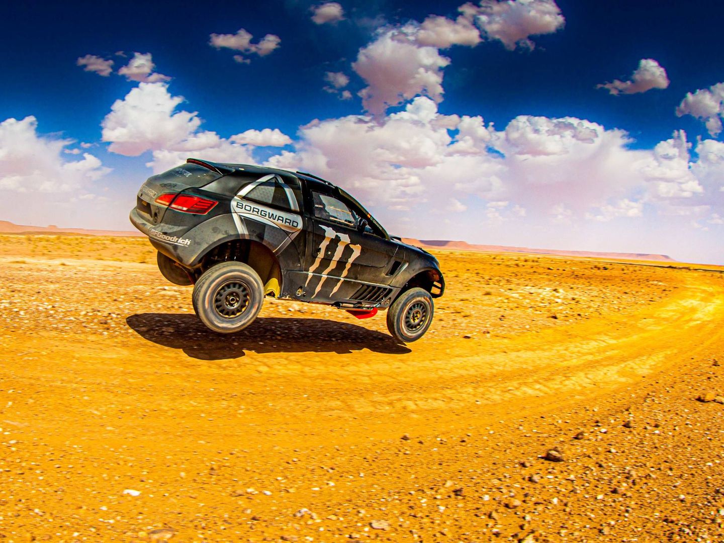 El Dakar estrena recorrido este año por Arabia Saudí. (Foto: Borgward)