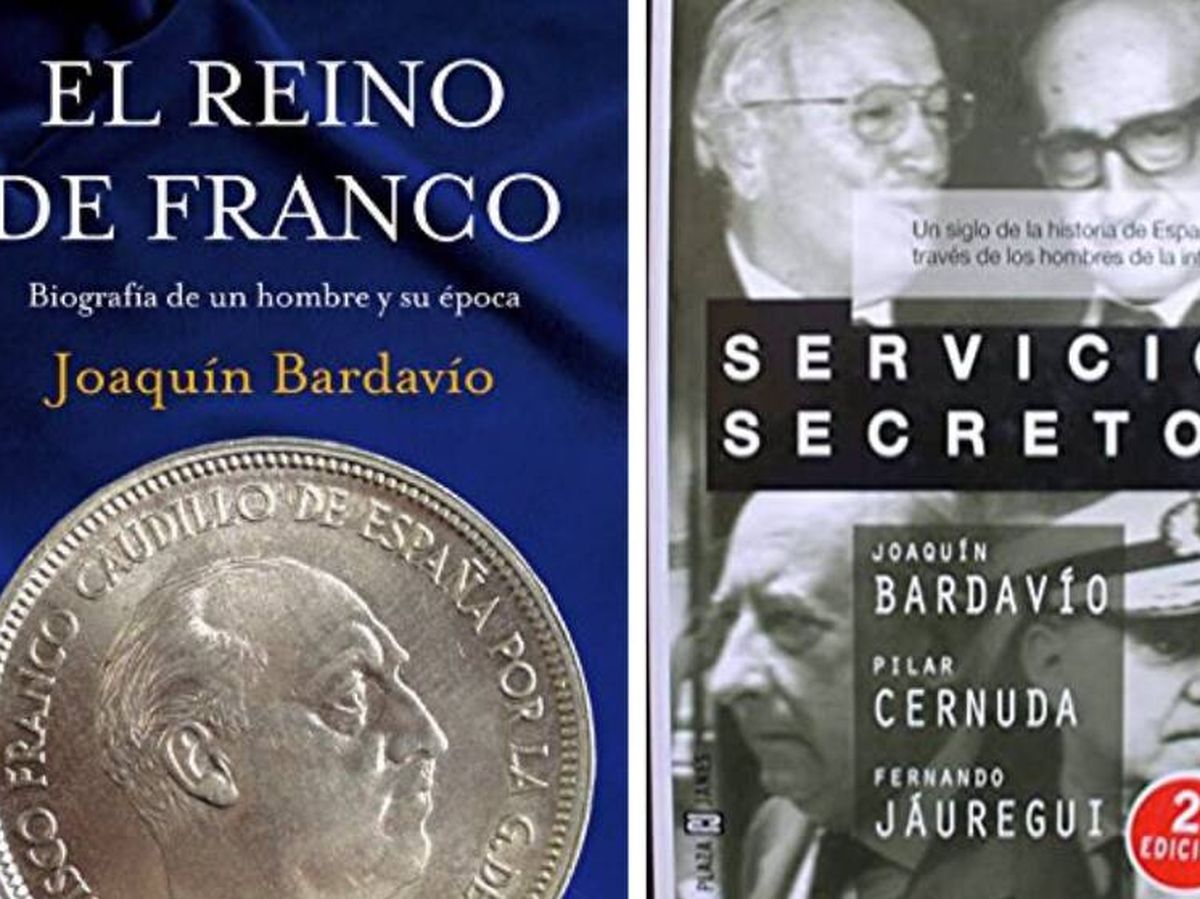Foto: Algunos de los libros publicados por Joaquín Bardavío