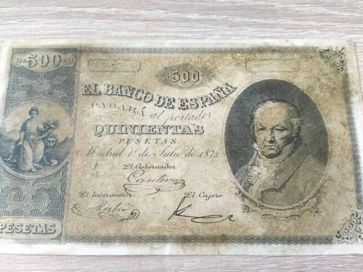 Foto: Pagan más de 100.000 euros por estos billetes de peseta que podrías tener por casa (X/@ComesaJ)