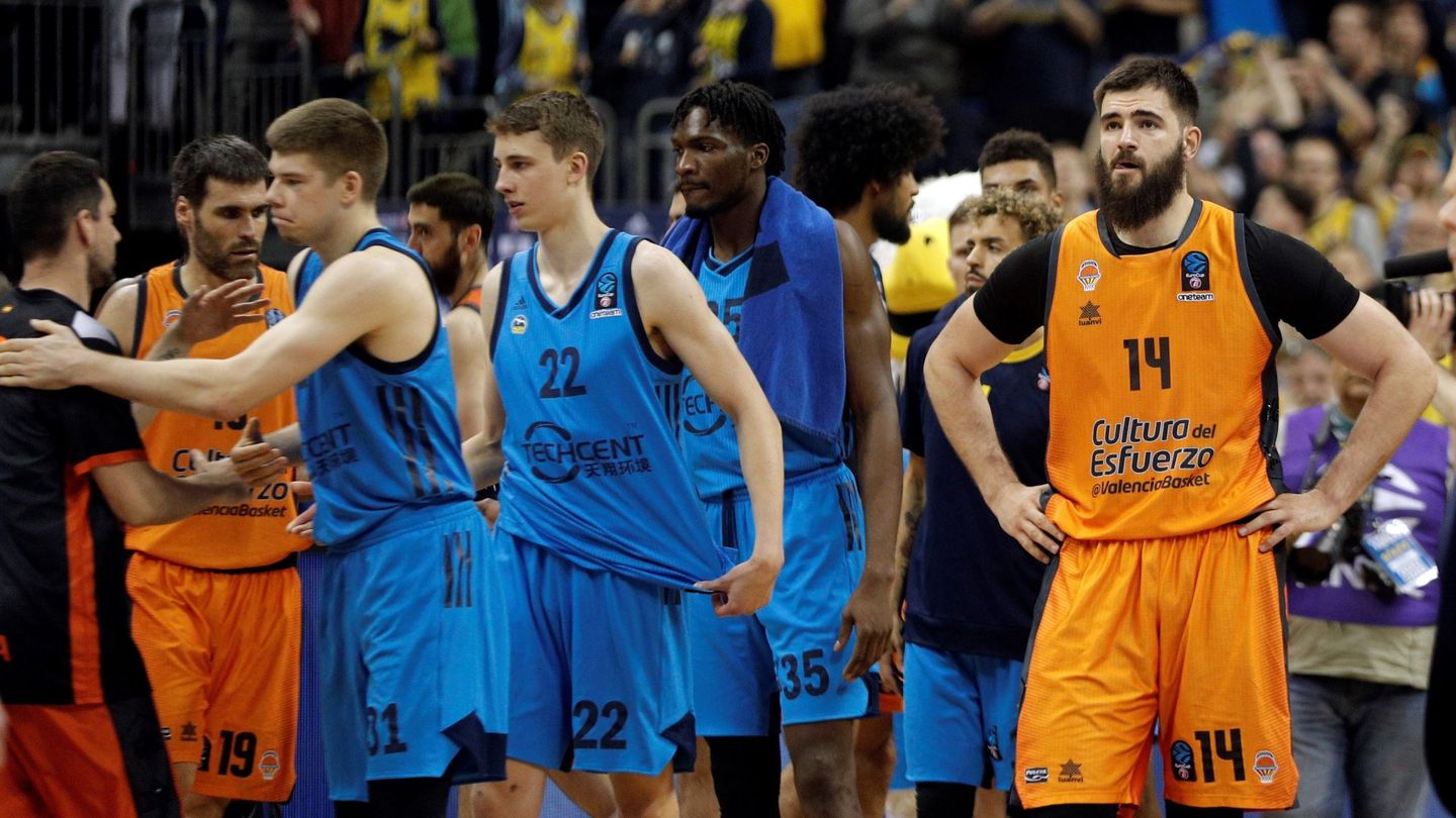 El Valencia Basket ha ganado tres veces la Eurocup. (EFE)