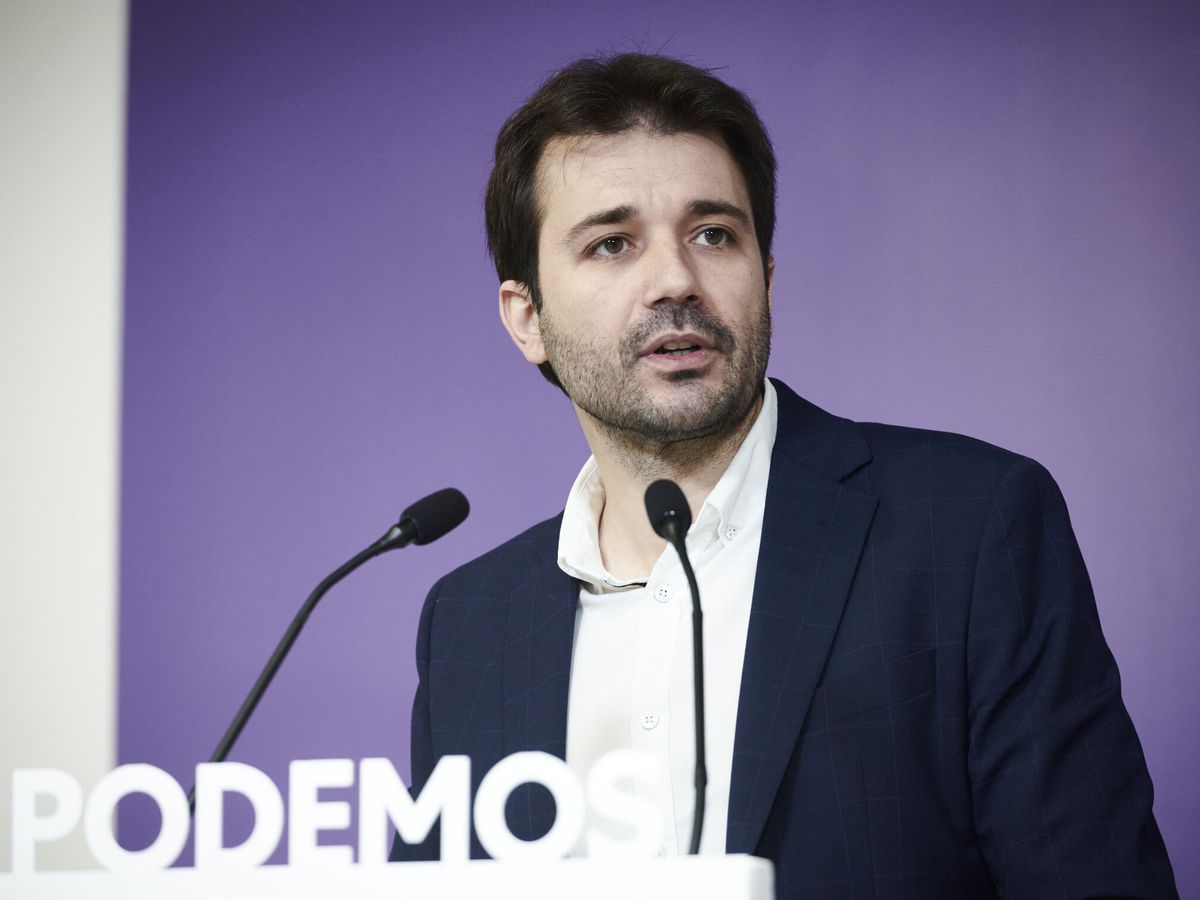Foto: El portavoz de Podemos, Javier Sánchez Serna. (EFE/Luca Piergiovanni)