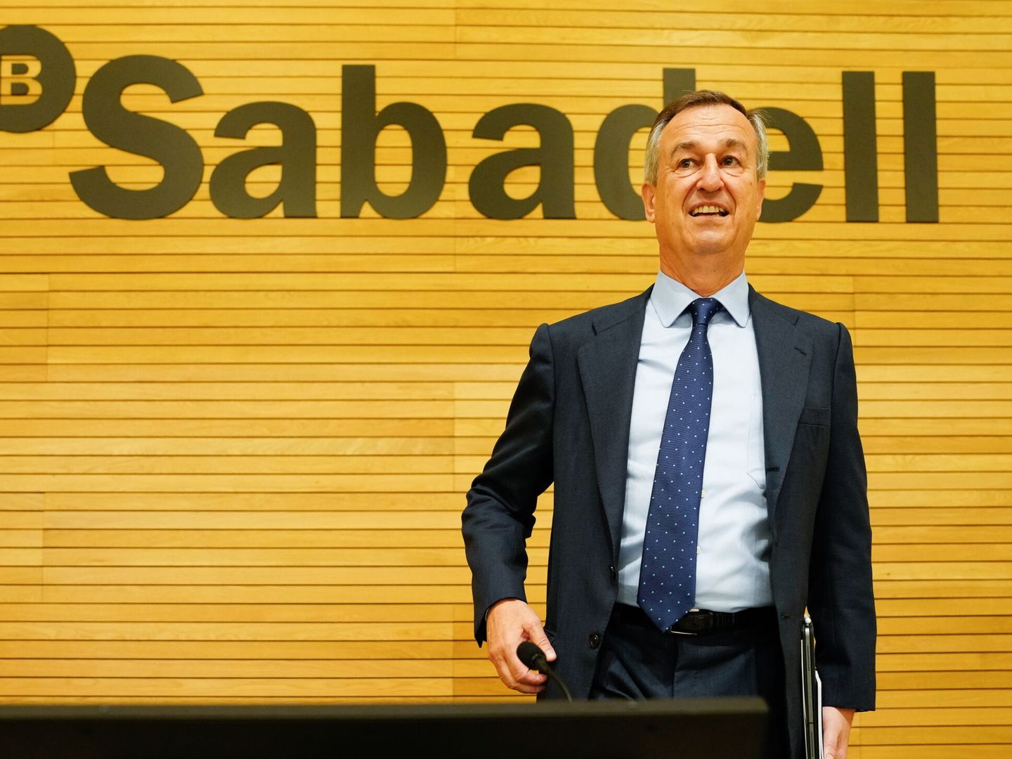 César González-Bueno, consejero delegado de Sabadell. (EFE)