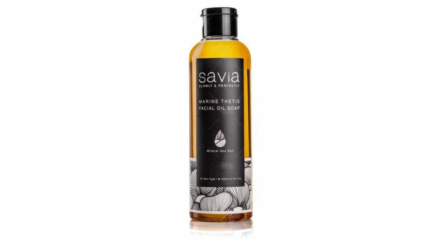 Savia Marine Thetis Facial Oil Soap.