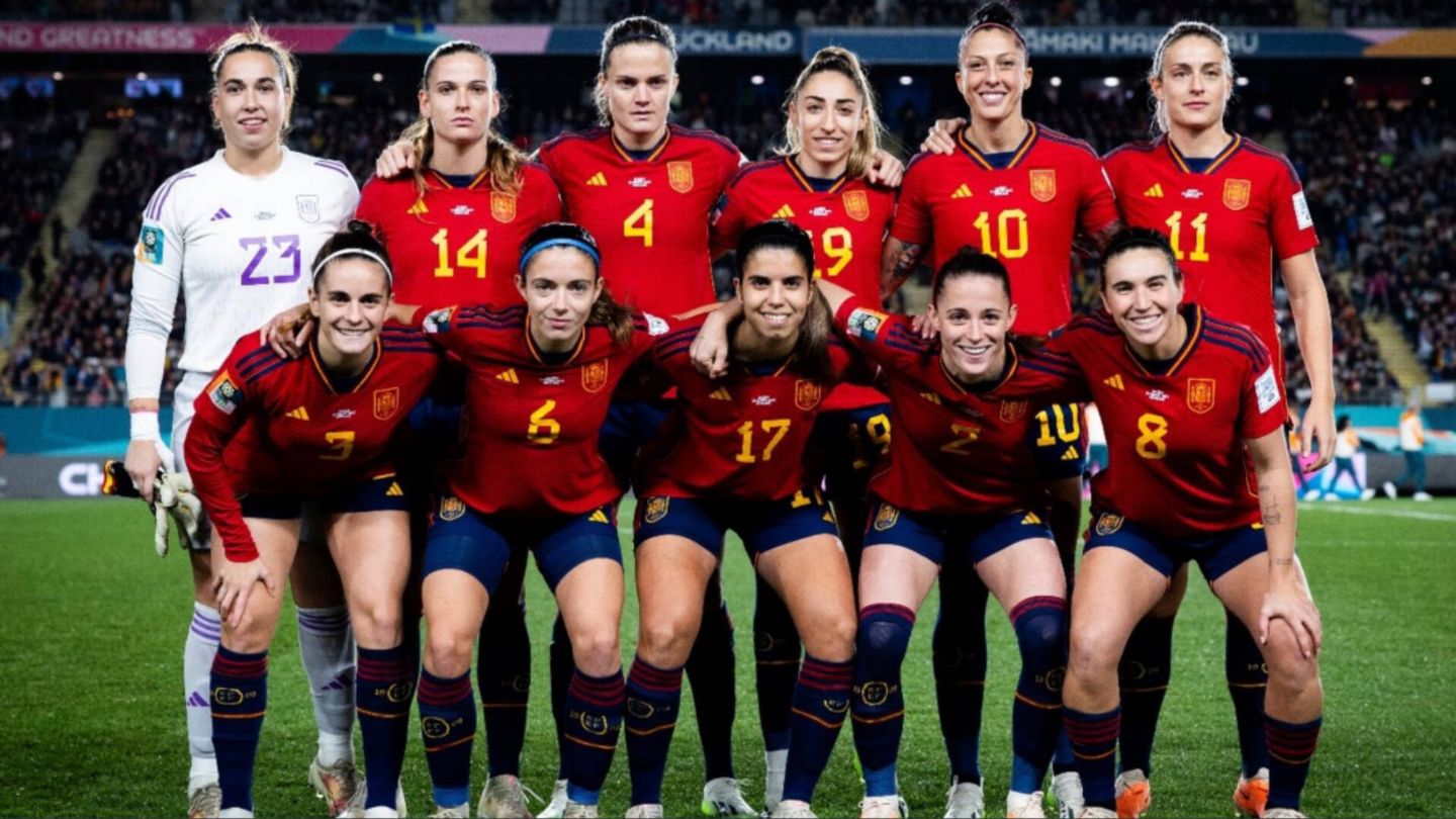 La selecciones española de fútbol femenino. (Barlovento Comunicación)