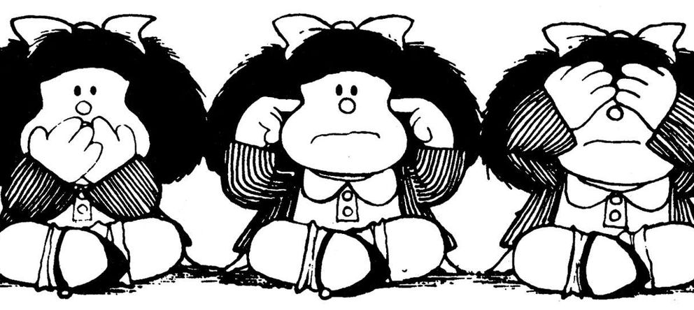 Mafalda no usa tarjetas B
