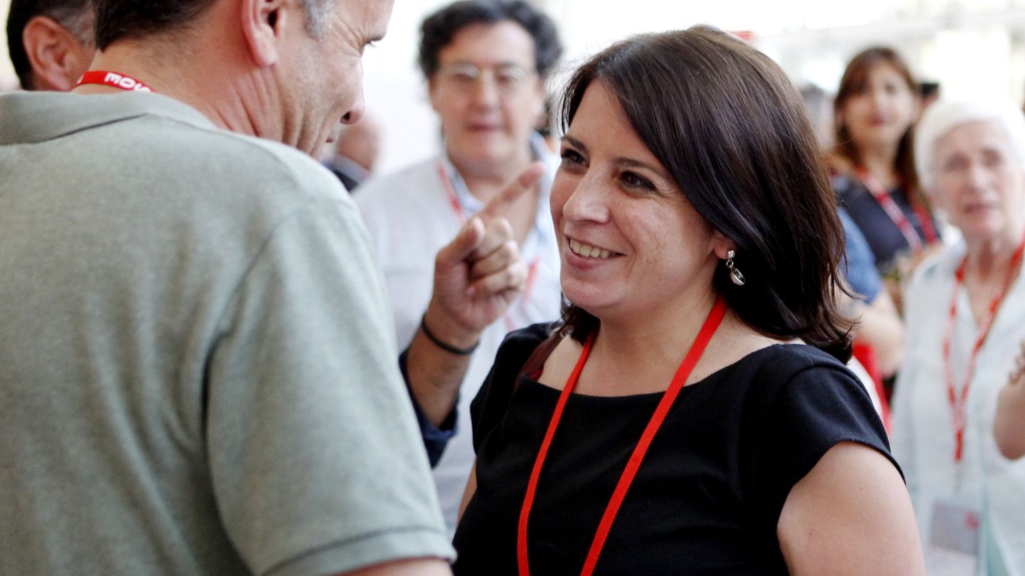 Adriana Lastra, nueva vicesecretaria general del PSOE, durante este 39º Congreso. (EFE)