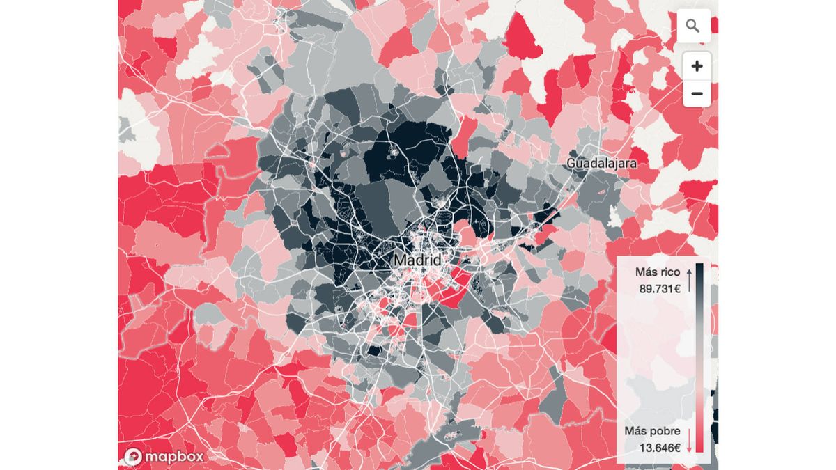 El mapa de la renta después de la pandemia, calle a calle