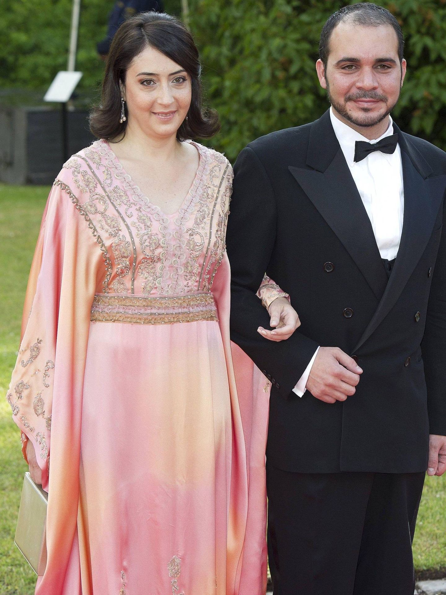 El príncipe Ali, con su mujer. (CP)