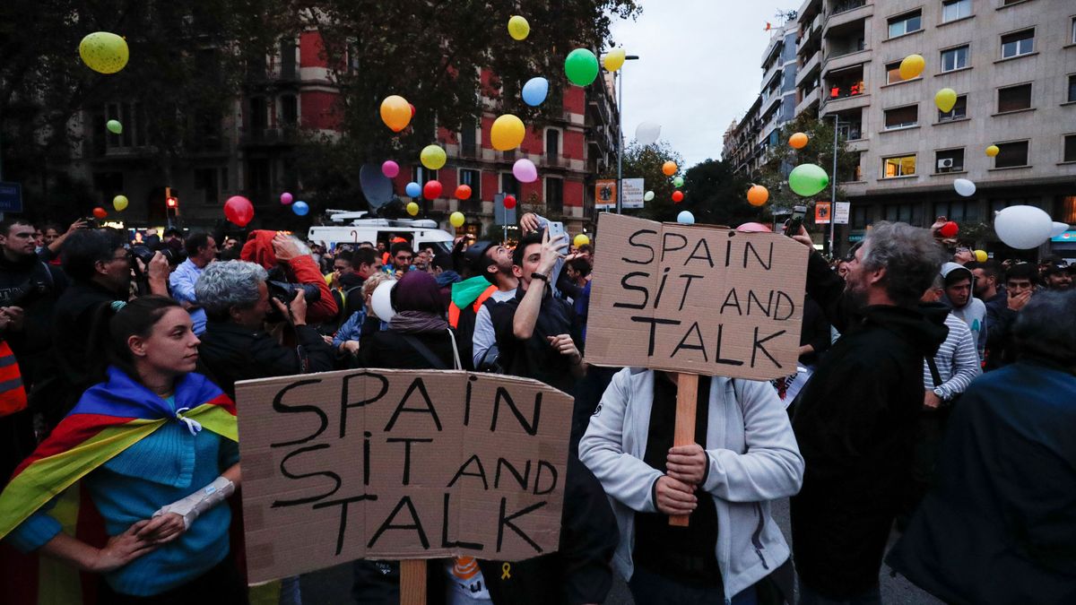 Así hemos vivido la octava jornada de protestas en Cataluña por la sentencia