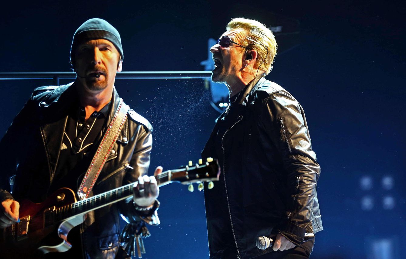 Concierto de U2 anoche en Barcelona (Efe)