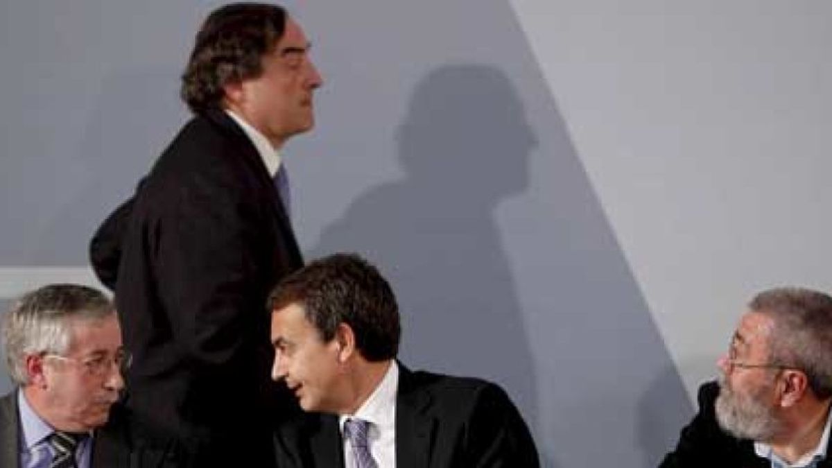 Zapatero se reúne mañana con Toxo, Méndez y Rosell para avanzar en la negociación colectiva