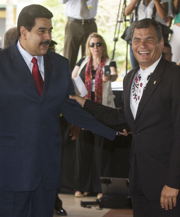 Foto: Nicolás Maduro y Rafael Correa, presidentes de Venezuela y Ecuador respectivamente, en una imagen de archivo (EFE)