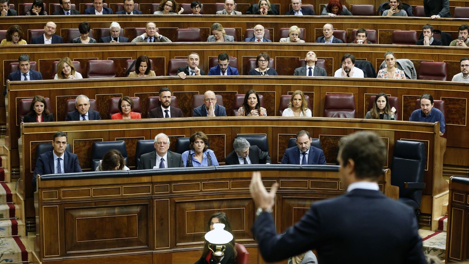 Foto: Sesión de control al Gobierno del Congreso de los Diputados. (EFE)