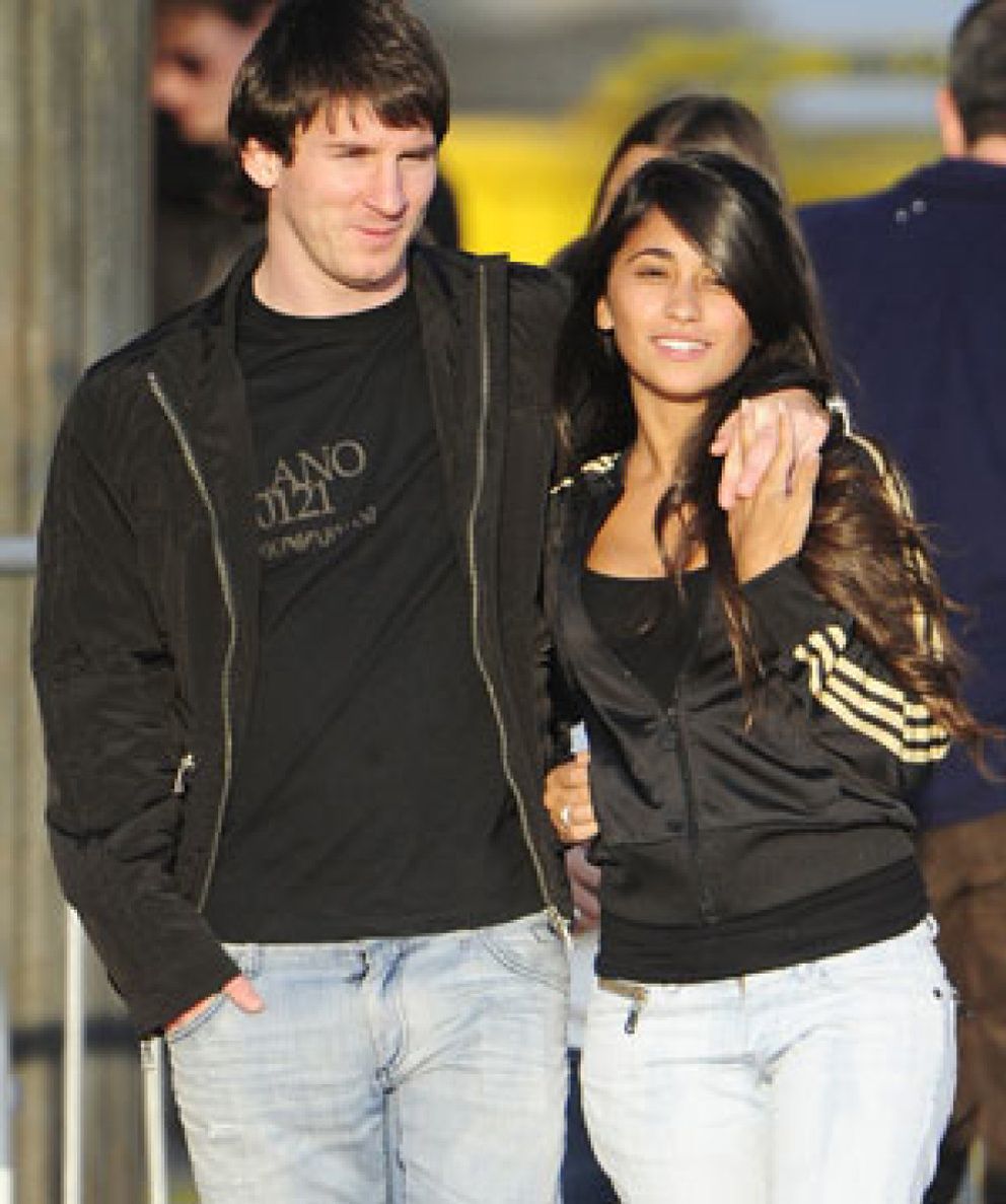 Foto: Lionel Messi y su novia Antonella Roccuzzo podrían estar esperando un hijo