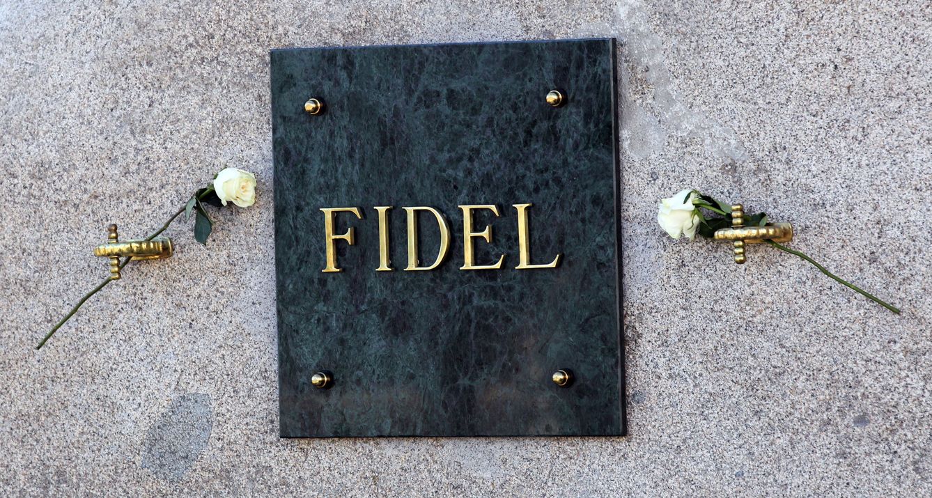 Detalle de la tumba del líder cubano. (EFE)