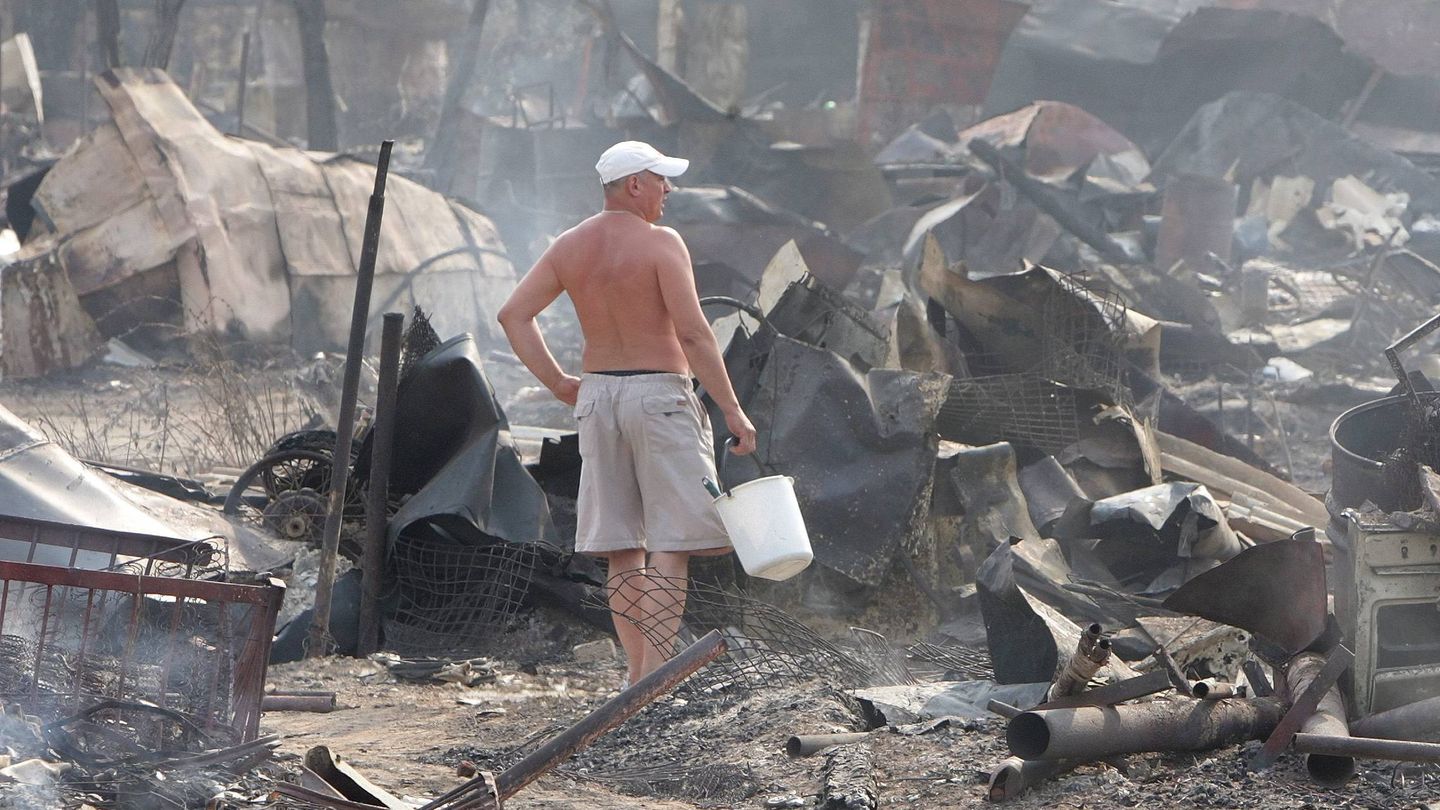 Graves incendios en Rusia durante la ola de calor (EFE)