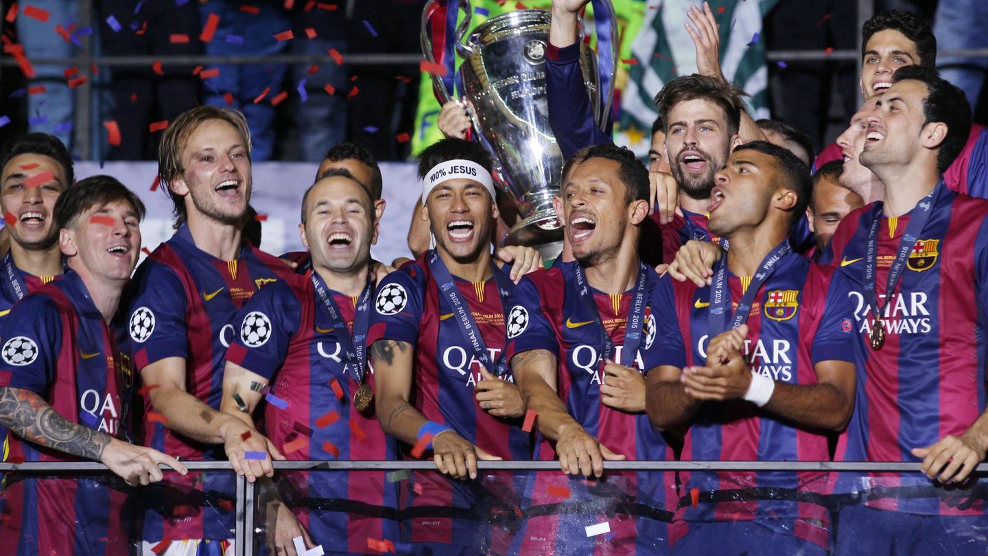 El Barça, ganador de la Champions 2015. (Reuters)
