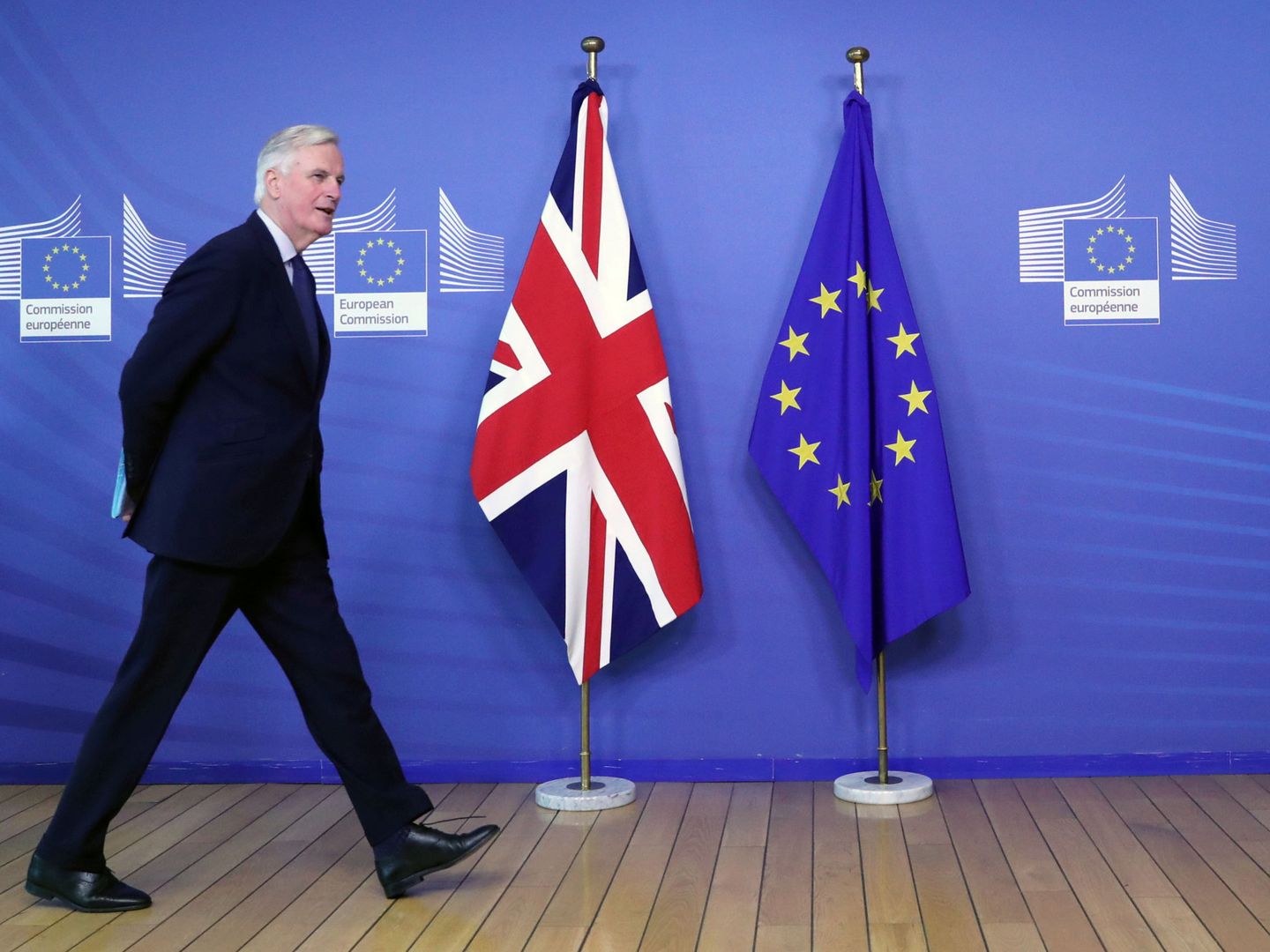Michel Barnier, negociador jefe de la Comisión Europea (REUTERS)
