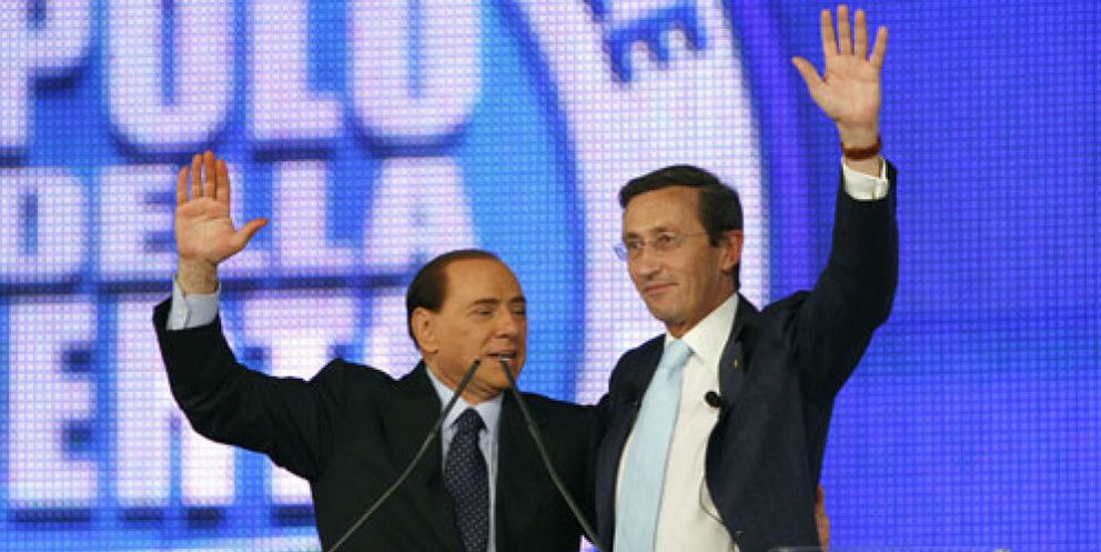 Foto: La pelea entre Berlusconi y Fini acaba con el sueño del bipartidismo italiano