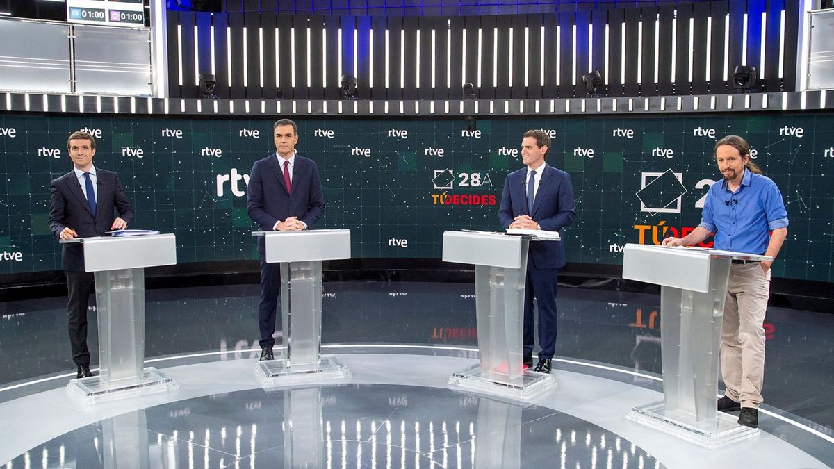 RTVE licita el decorado para el debate de unas posibles generales en noviembre