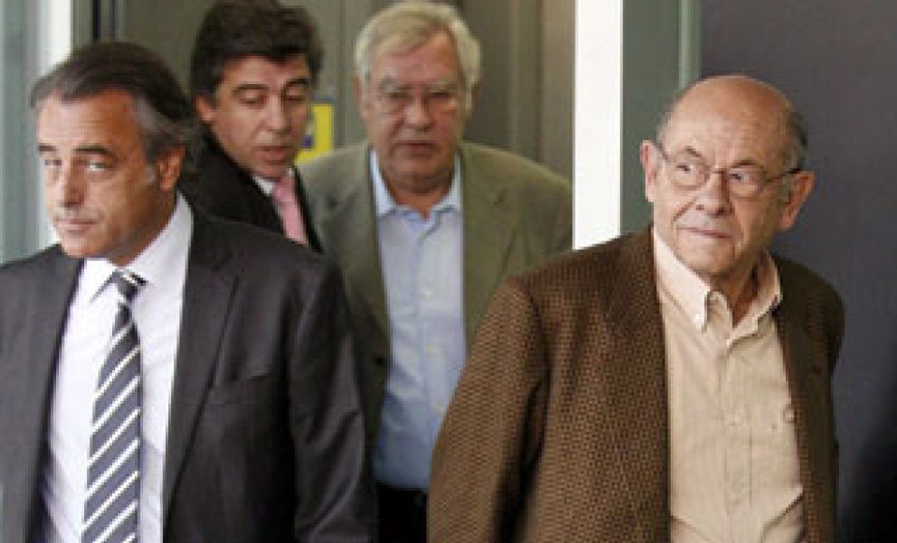 Foto: El juez deja en libertad con cargos a Félix Millet y a Jordi Montull