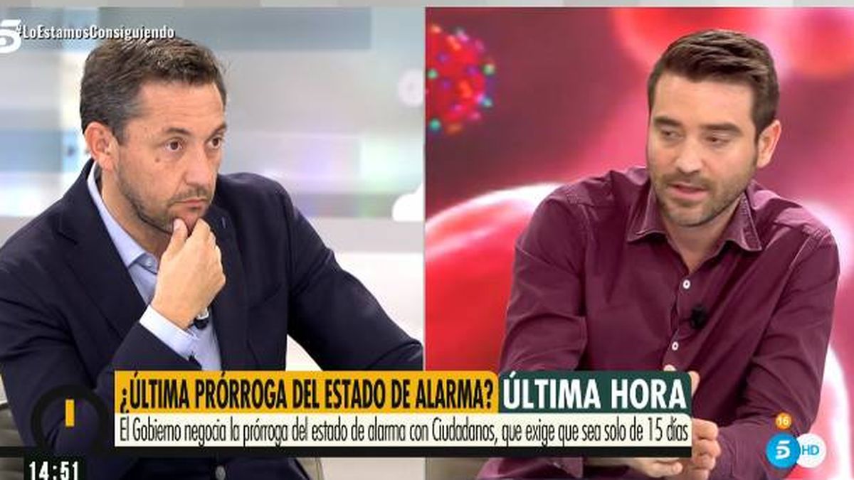 Enganchón entre Javier Ruiz y Javier Negre en 'Ya es mediodía': "Esa declaración es falsa, está trucada"