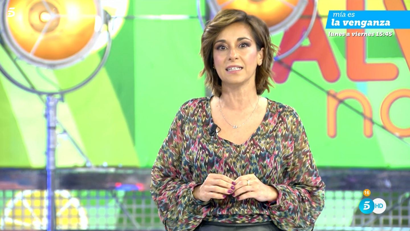 Adela González, en 'Sálvame'. (Telecinco)