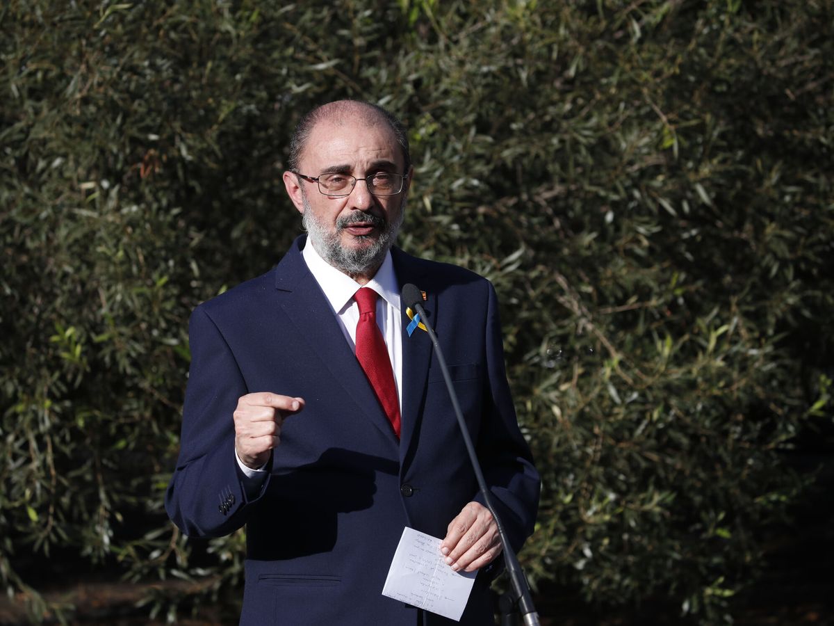 Foto: El presidente de Aragón, Javier Lambán. (EFE/Juan Carlos Hidalgo)