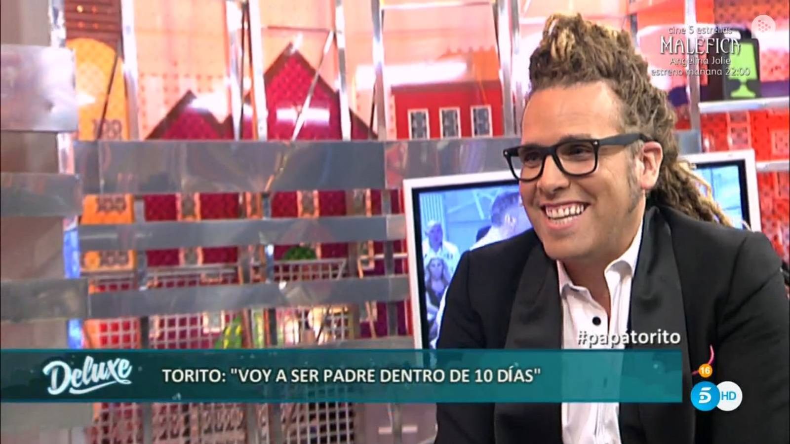 Foto: Torito se mostró muy emocionado en su entrevista de 'Sálvame Deluxe'. 