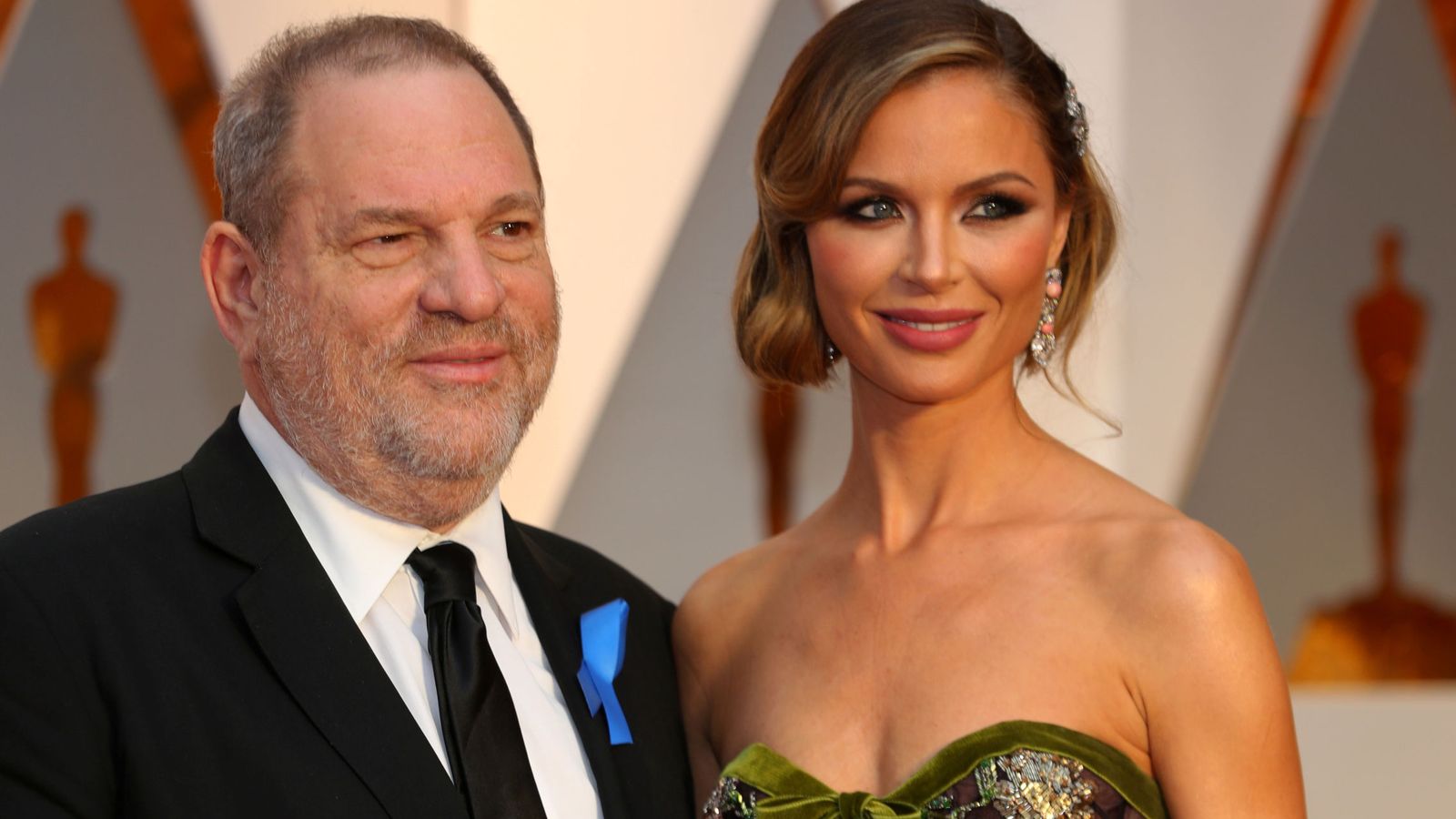 Foto: Georgina y Weinstein en una imagen de archivo. (Reuters)