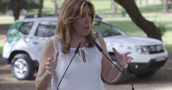 Foto: La presidenta andaluza, Susana Díaz, el pasado 13 de julio en Sevilla. (EFE)