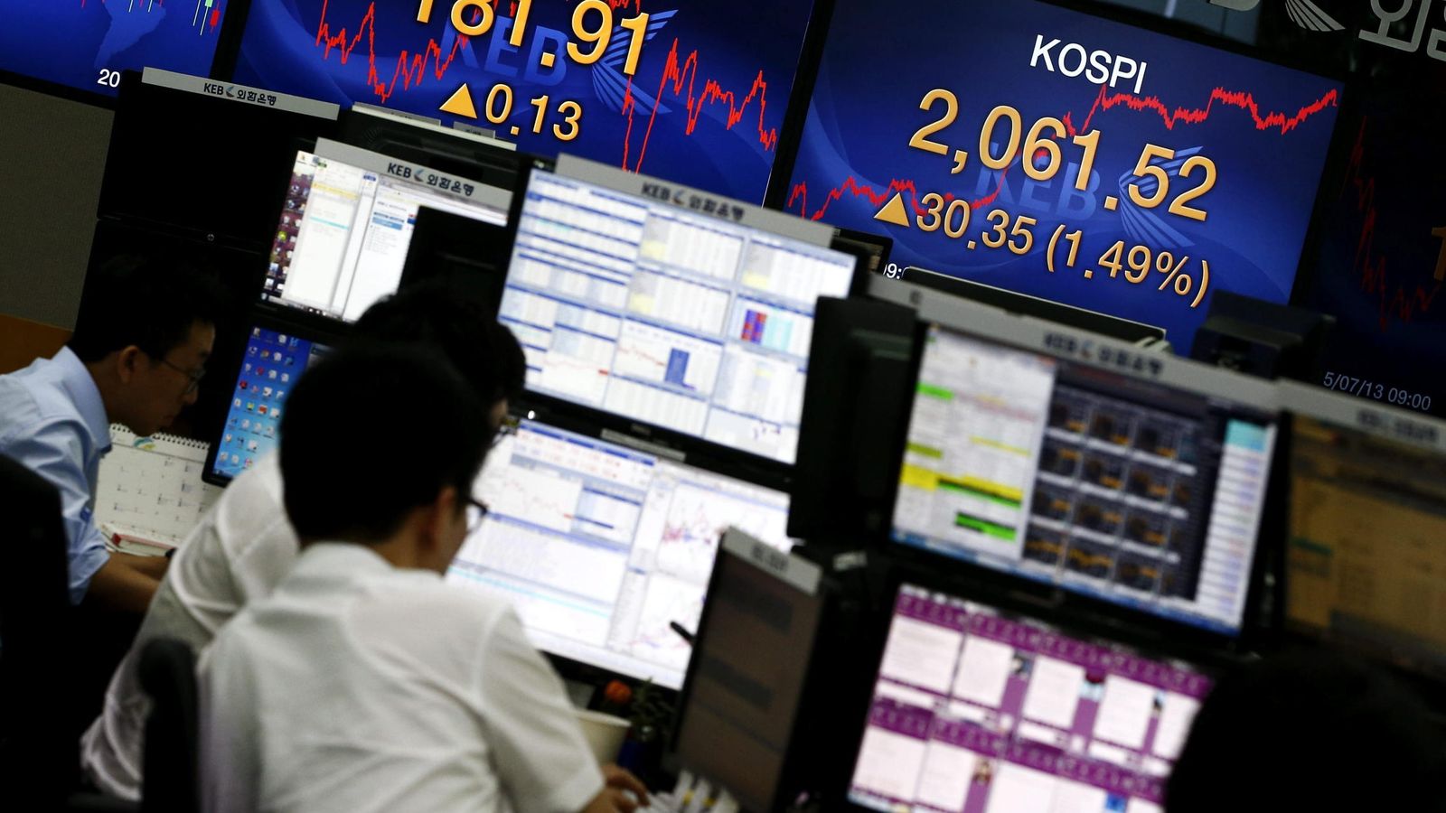 Foto: Bolsa de Corea (Reuters)