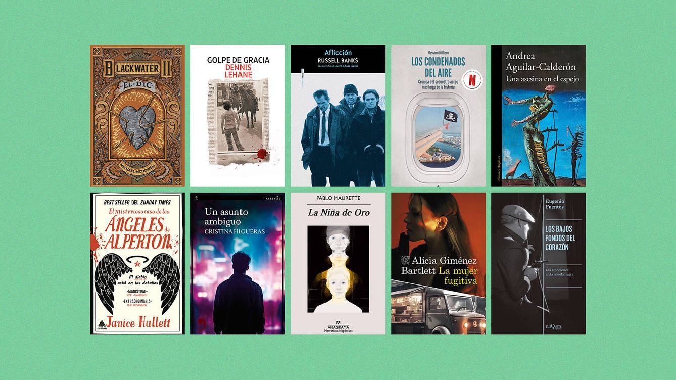 Foto: 10 novelas negras y thrillers adictivos para el Día del Libro 2024. (EC Diseño)