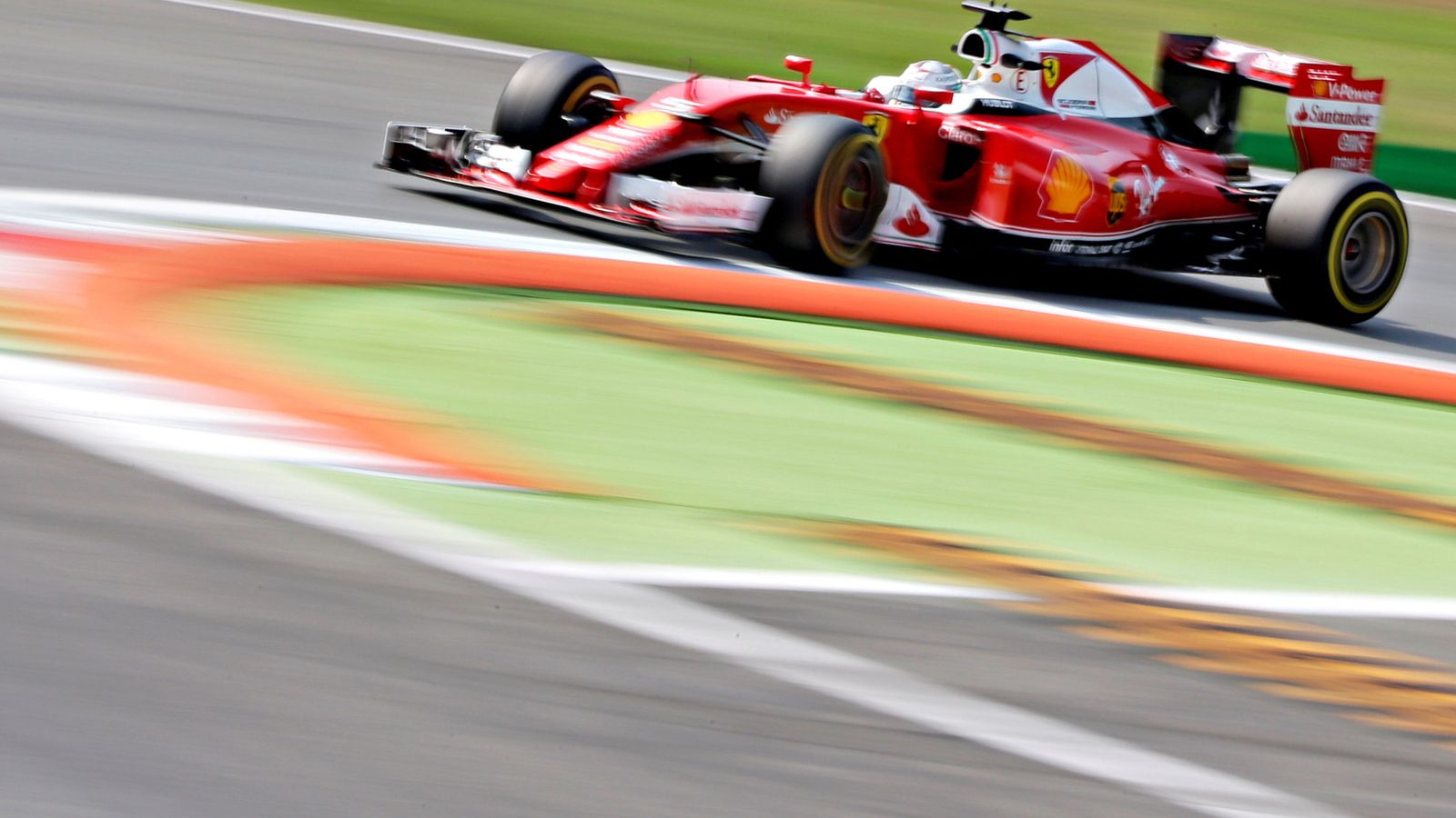 Foto: Vettel, en el Gran Premio de Italia (Max Rossi/Reuters).