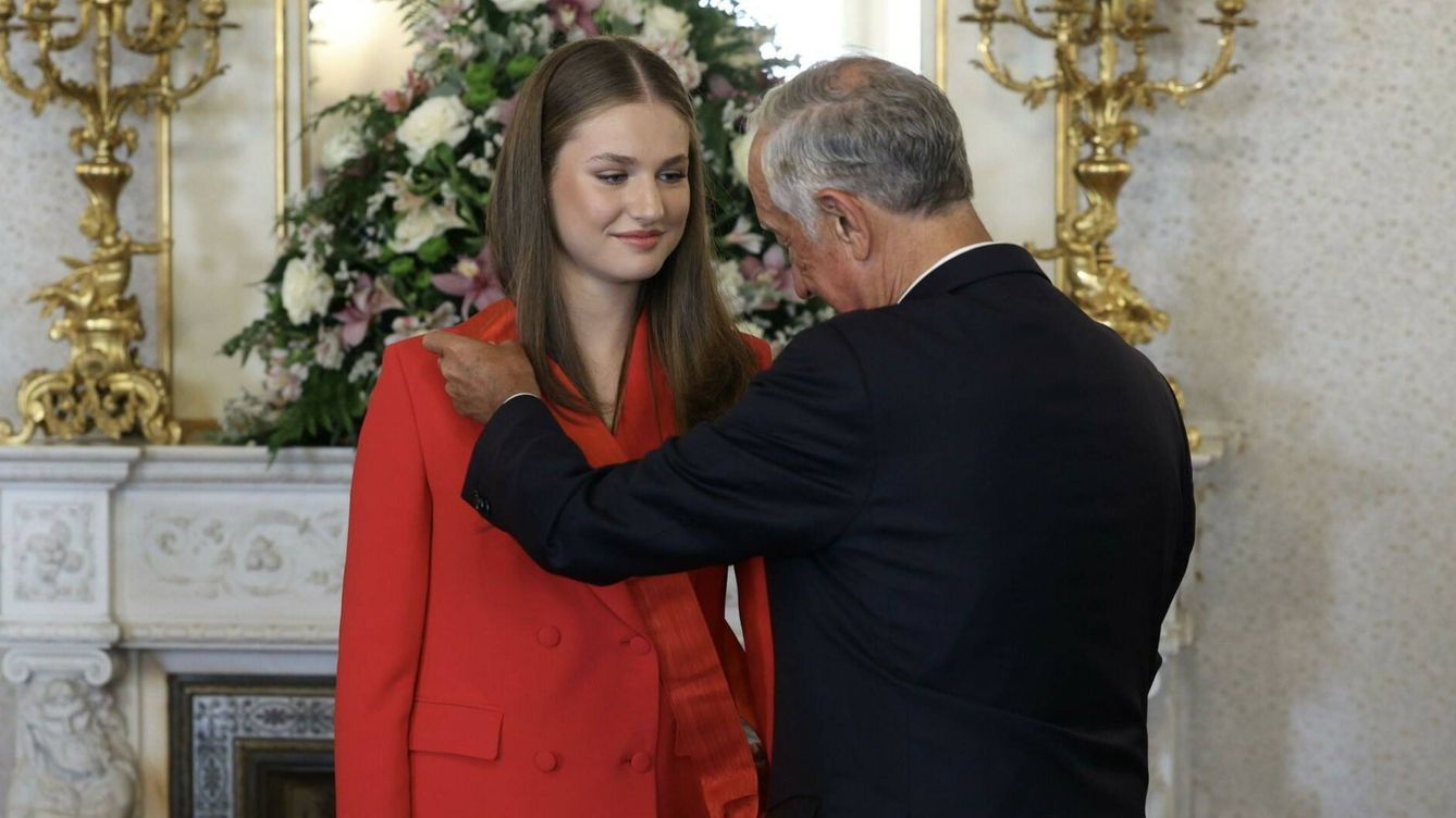La princesa Leonor recibe su primera orden extranjera de manos del presidente de Portugal: los detalles