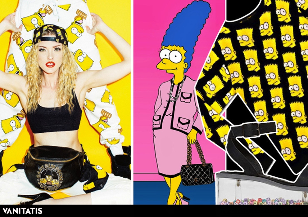 Los Simpson se hacen con la moda