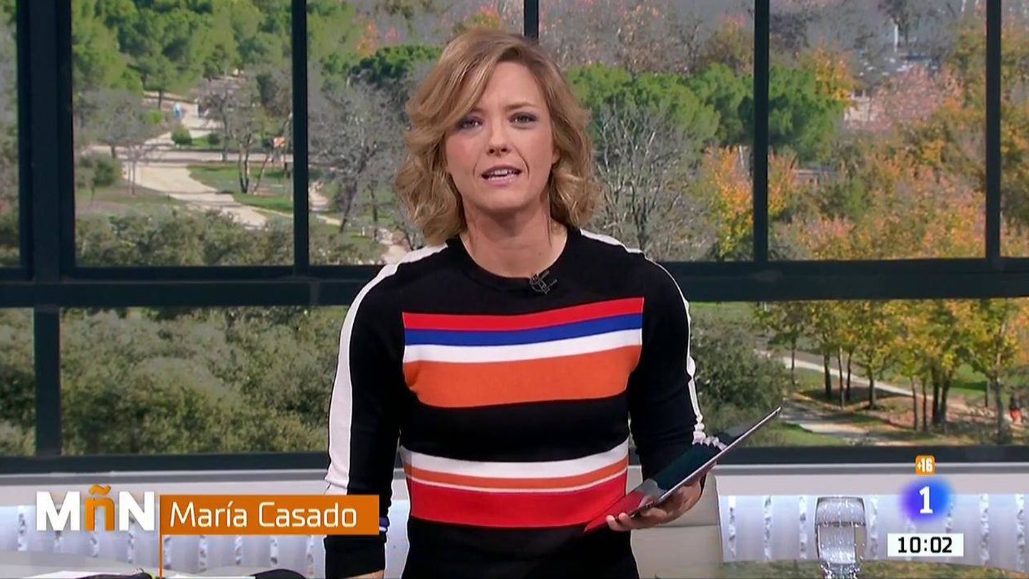 María Casado, en 'La mañana'. (TVE)