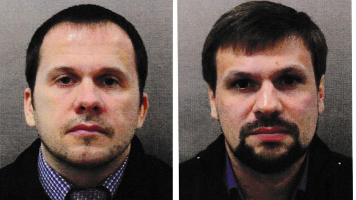  Alexander Petrov y Ruslan Boshirov. (Reuters)