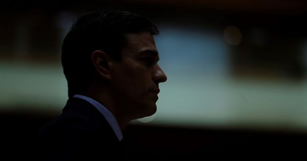 Foto: El presidente del Gobierno, Pedro Sánchez, durante una sesión del pleno del Senado. (EFE)