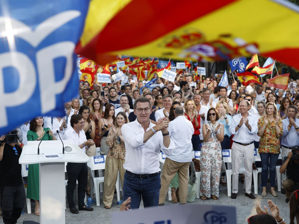 Foto: El líder del PP, Alberto Núñez Feijóo. (EFE/Juanjo Martín)
