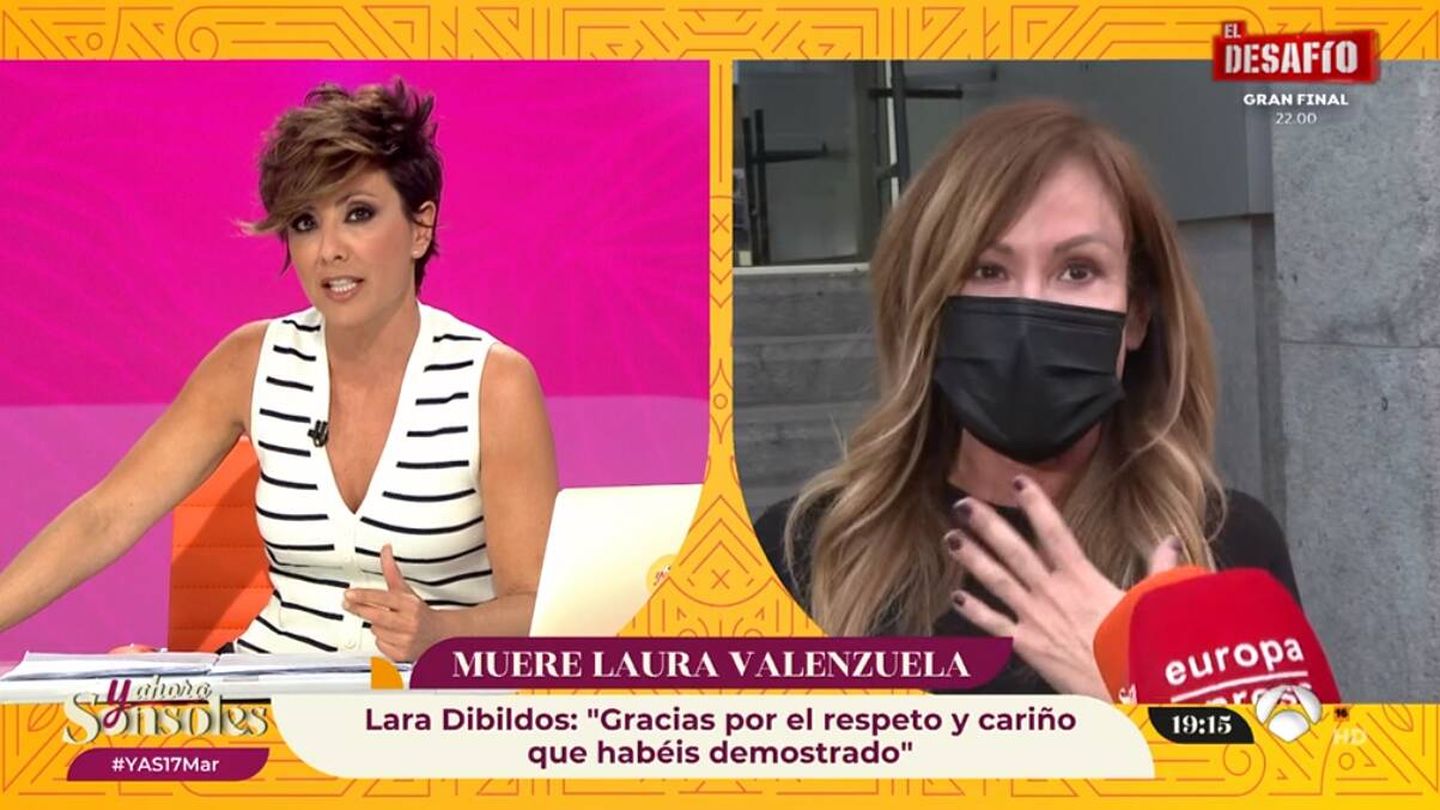 Las presentadoras Sonsoles Ónega y Lara Dibildos. (Atresmedia)