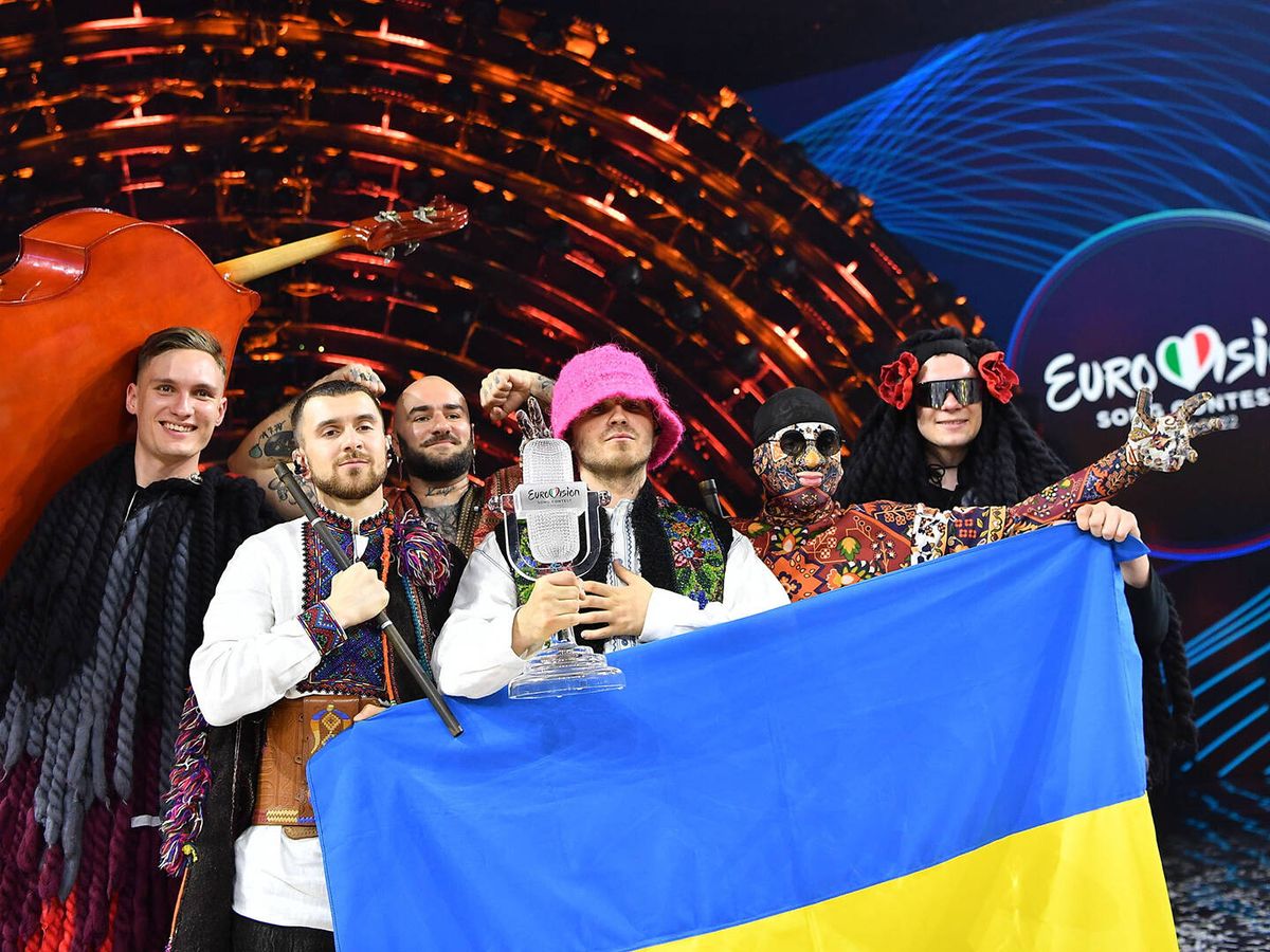 Foto: Kalush Orchestra, grupo ganador de Eurovisión 2022. (TVE)